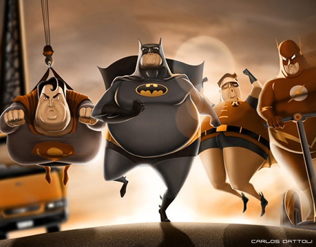 Fat SuperHeroes