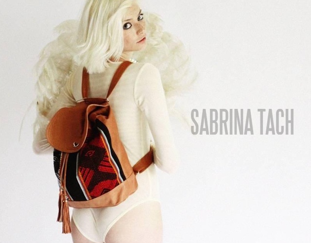 Sabrina Tachdjian Inca backpack