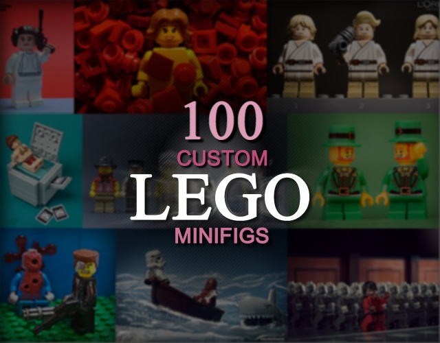 100 personaggi LEGO customizzati