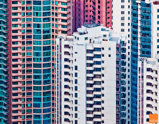 Hong Kong facades by Miemo Penttinen