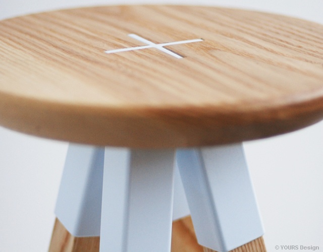 Collar stool collection