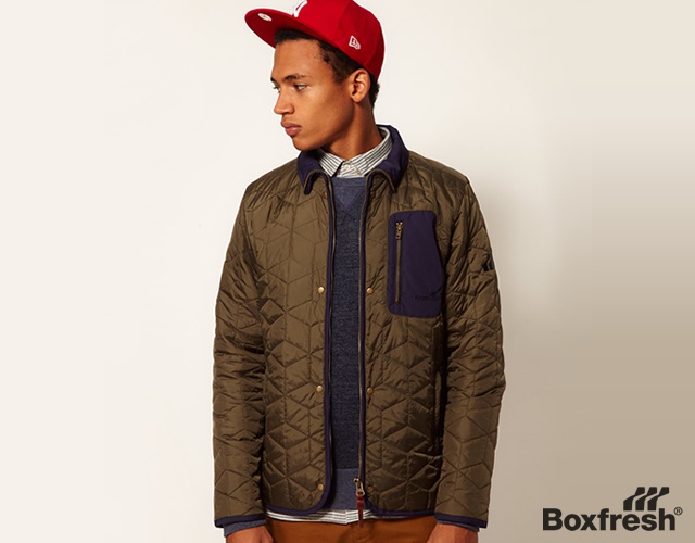 Boxfresh quilted jacket