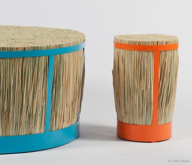 Halmpall stools | Image courtesy of Juan Cappa, Goats on Furniture