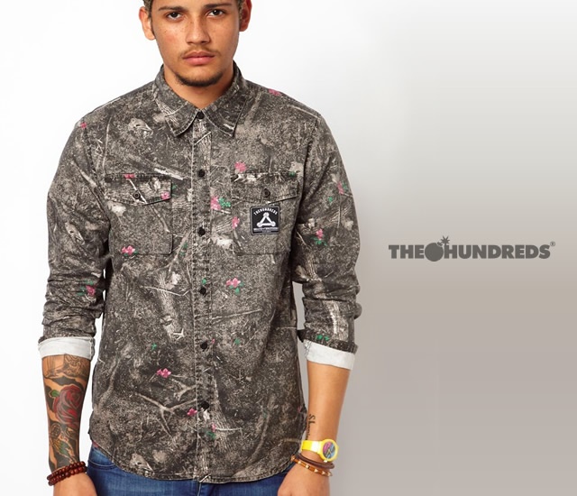 The Hundreds Camo Shirt