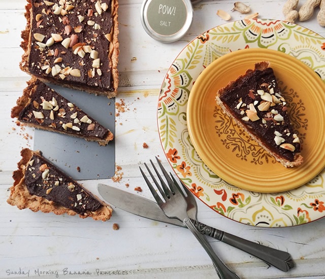 Torta burro d’arachidi e cioccolato