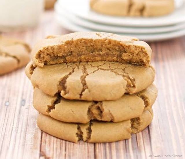 Brown sugar maple cookies | Image courtesy of Sweet Pea's Kitchen