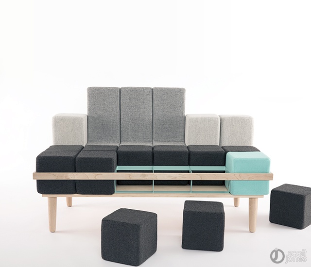 Bloc-d sofa