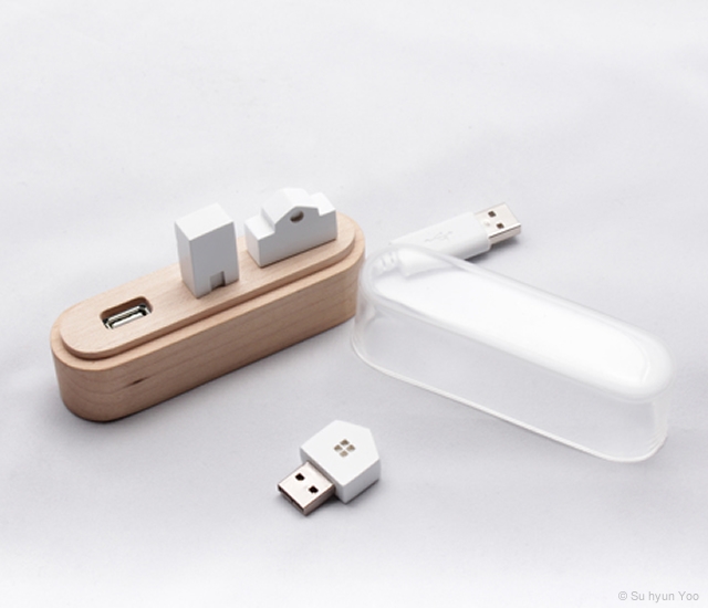 Hub USB Maison