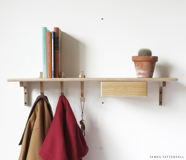 Hook shelf | Image courtesy of James Tattersall