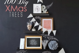 100 DIY XMas Tree