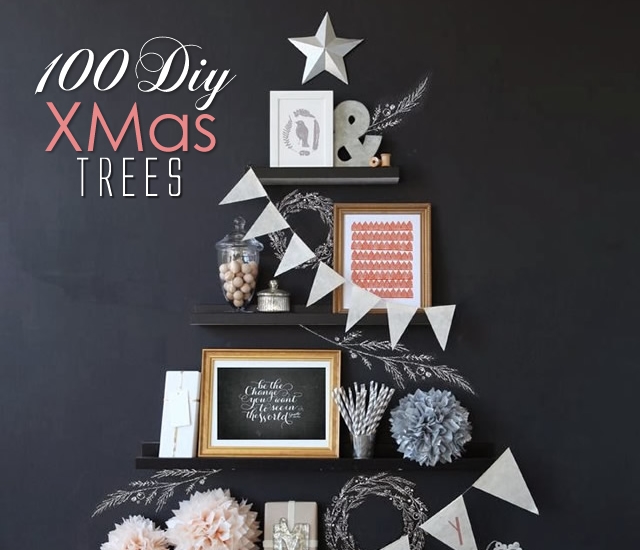 100 DIY XMas Trees