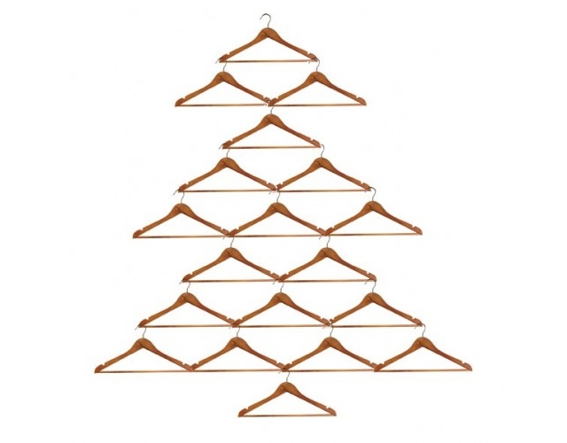 Albero Di Natale In Legno Ad Incastro.100 Alberi Di Natale Fai Da Te It Themag